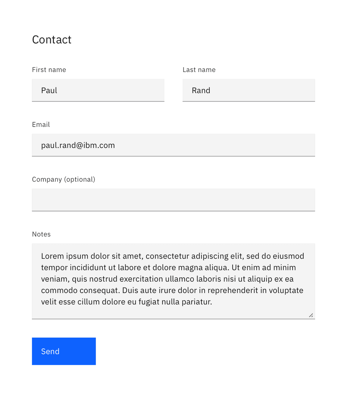 Primary button alignment in Forms Primary button alignment in Forms